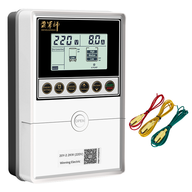 3kw 1-Phase Home Booster Pressure Water Pump controller