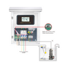 1HP protective home water pump control panel