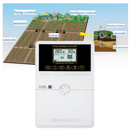 Three Phase Submersible Automatic Water Pump Pressure Controller 