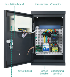 4kw 3 Phase automatic pump controller with Metal box