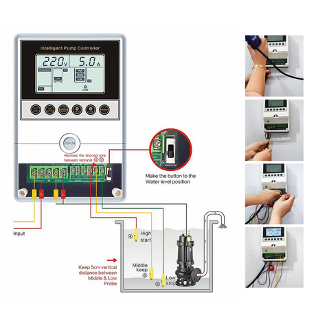 2.2kw Single Phase Water Pump Automation Control Panel